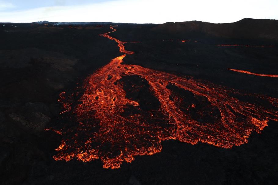 Erupția vulcanului Mauna Loa Erupția vulcanului Mauna Loa