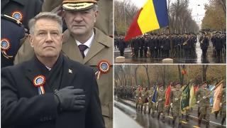 Parada de 1 Decembrie VIDEO. Cele mai spectaculoase momente de la defilarea armatei române. Showul aviatic, anulat
