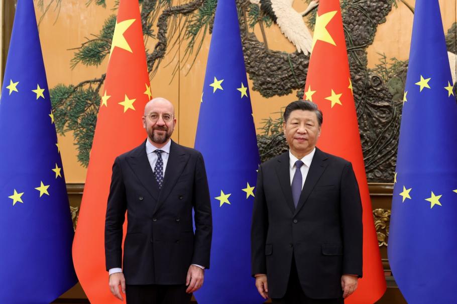 Prima vizită a unui oficial UE în China după pandemie. Charles Michel i-a cerut lui Xi Jinping să-şi folosească influenţa asupra Rusiei pentru a pune capăt războiului Prima vizită a unui oficial UE în China după pandemie. Charles Michel i-a cerut lui Xi Jinping să-şi folosească influenţa asupra Rusiei pentru a pune capăt războiului