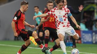 Croaţia - Belgia 0-0, la Cupa Mondială din Qatar. Belgia, marea favorită a grupei, a fost eliminată. Croații s-au calificat în optimile competiţiei