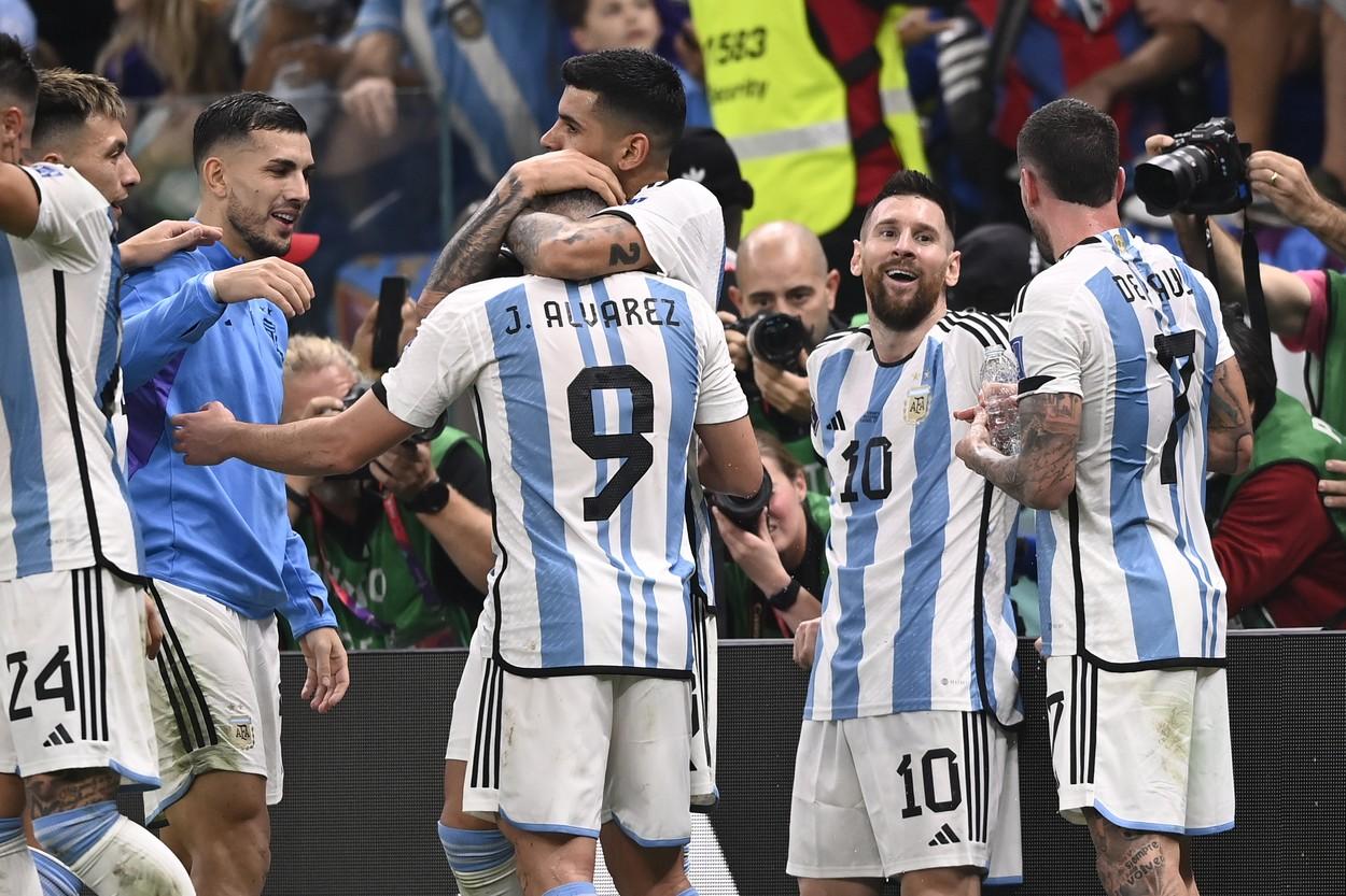 Argentina - Croația 3-0, la CM din Qatar