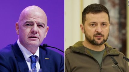 Zelenski şi-ar dori să transmită un mesaj de pace la finala Cupei Mondiale din Qatar. FIFA i-ar fi respins cererea