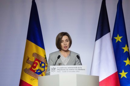 președintele Republicii Moldova, Maia Sandu