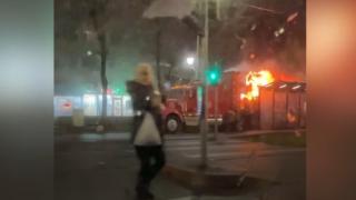 Camionul lui Moş Crăciun care a luat foc în România, cel mai vizionat video pe BBC NEWS. Reacţia Coca-Cola