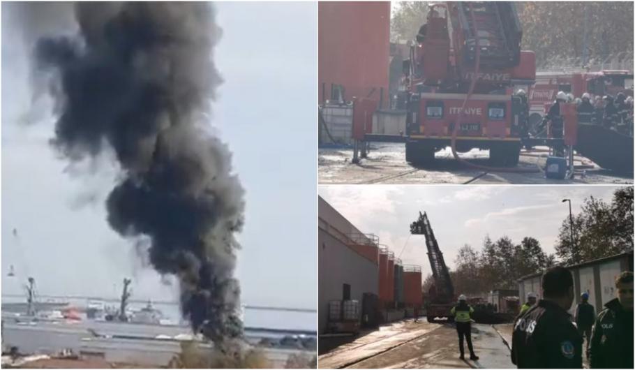 Explozie în portul turcesc Samsun Explozie în portul turcesc Samsun