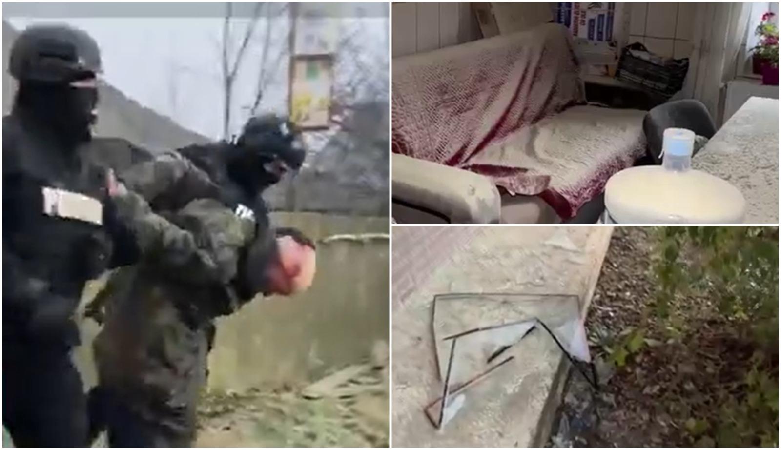 "M-a luat de gât şi a început să mă împingă şi să mă lovească". Mărturia terifiantă a victimei bărbatului care a încercat să incendieze primăria Gherghești