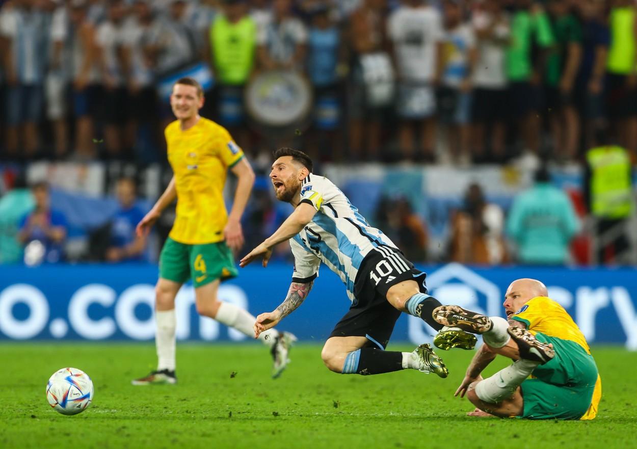 Argentina - Australia 2-1 în optimile Cupei Mondiale 2022