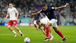 Franţa - Polonia 3-1, la Cupa Mondială din Qatar. Kylian Mbappe a înscris două goluri spectaculoase şi a trimis campioana mondială în sferturi