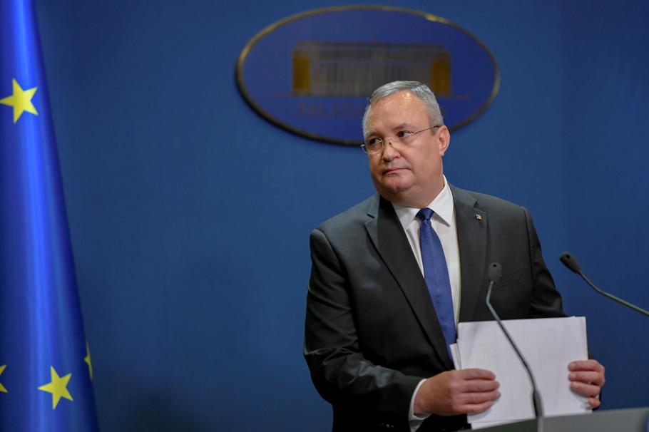 Nicolae Ciucă premierul Nicolae Ciucă la Palatul Victoria 7 decembrie 2022