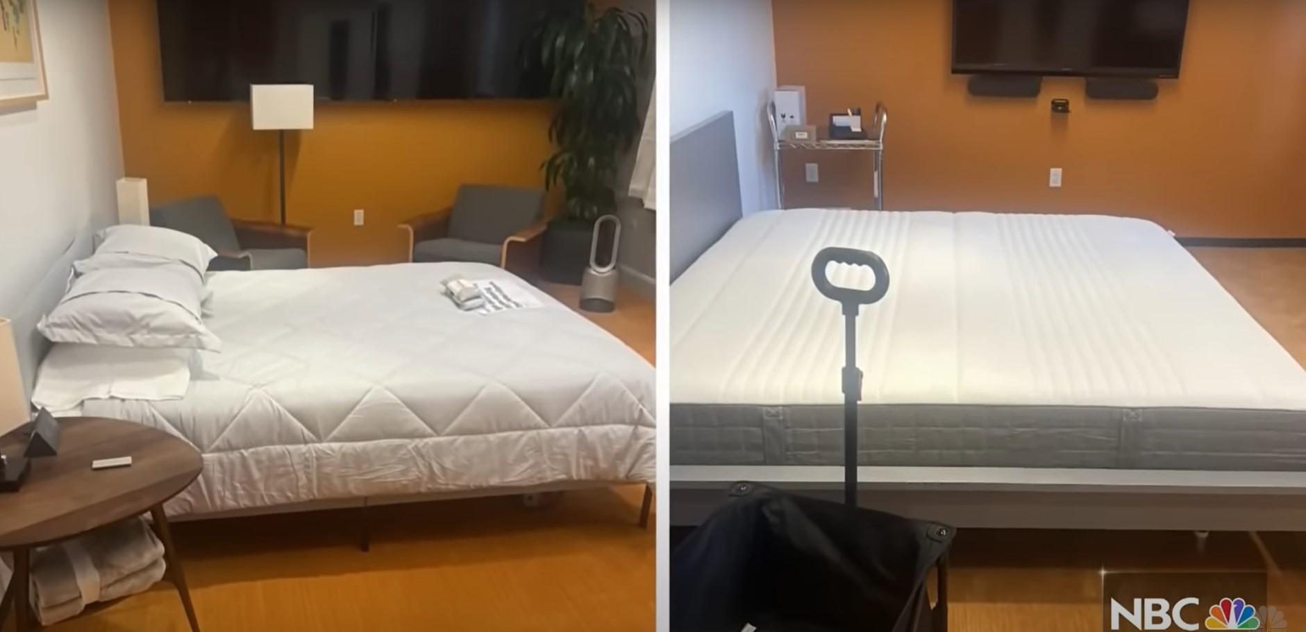 Cum arată "camerele de hotel" create de Elon Musk în spaţiile de birouri Twitter
