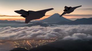 Cum va arăta cel mai modern avion de luptă din lume, construit de Japonia, UK și Italia. Va fi gata în 10 ani