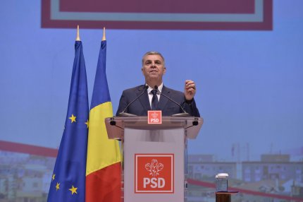 Valeriu Zgonea vorbeste in timpul Congresului extraordinar al PSD