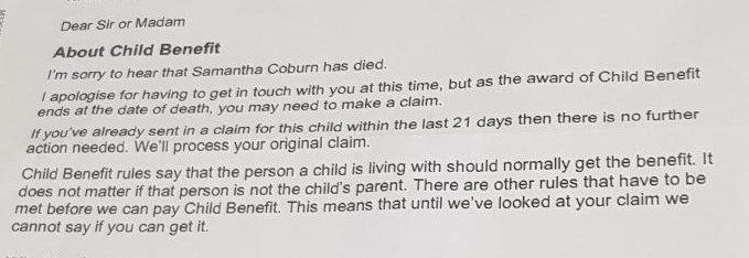 Femeia a fost declarată moartă din cauza unei erori