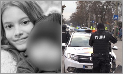 Raisa, o fetiţă de 11 ani, accidentată mortal de o maşină de poliţie