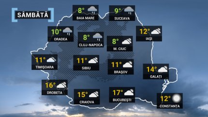 hartă meteorologică