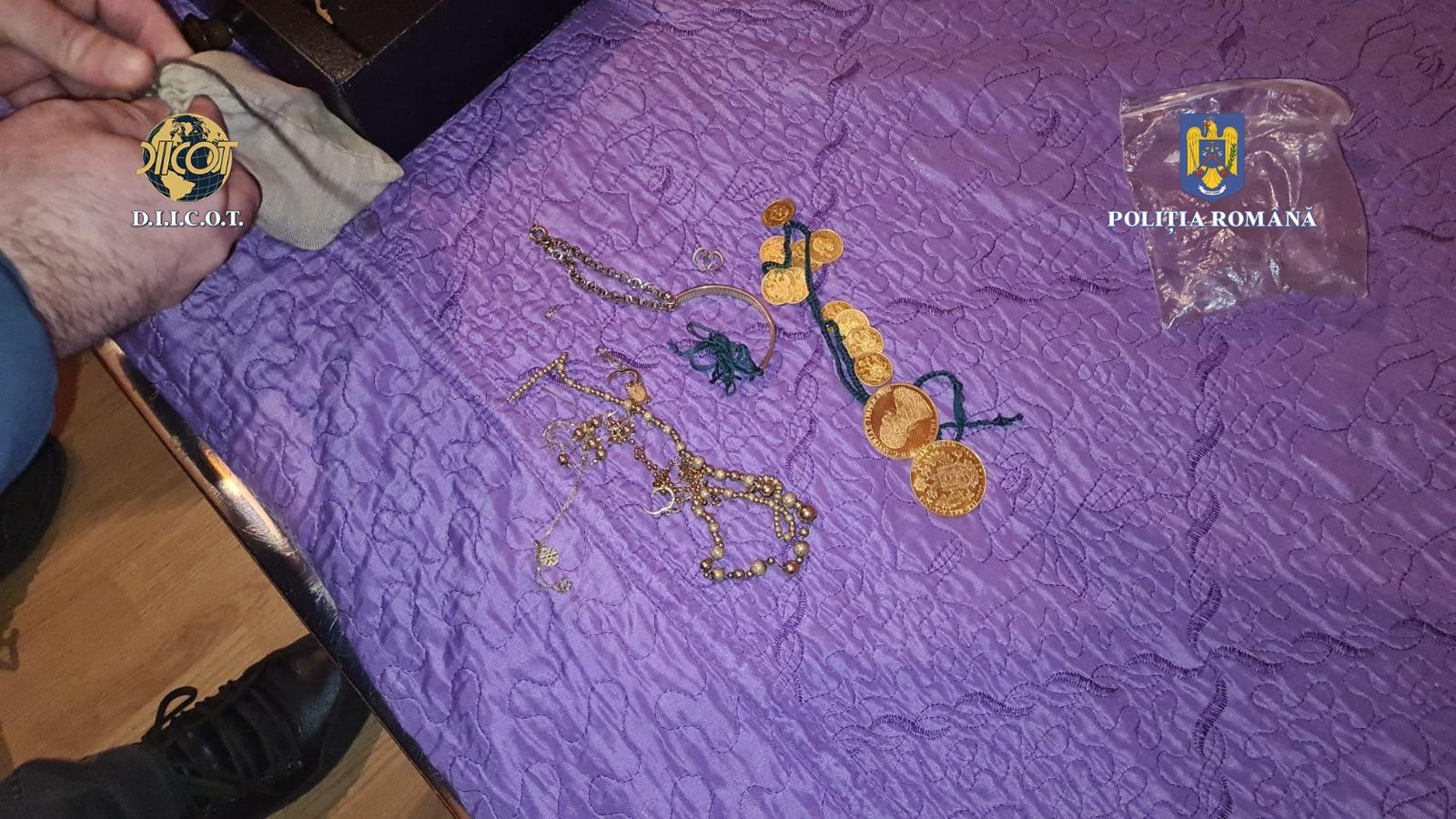 bunuri confiscate la Strehaia