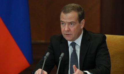 fostul președinte al Rusiei Dimitri Medvedev