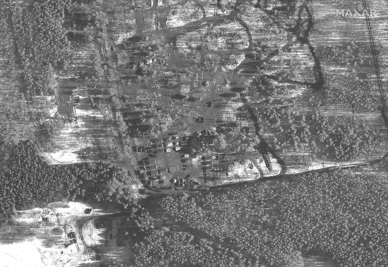 Imaginile au fost surprinse din satelit