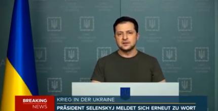 Translator în lacrimi, în timp ce traduce discursul lui Zelenski