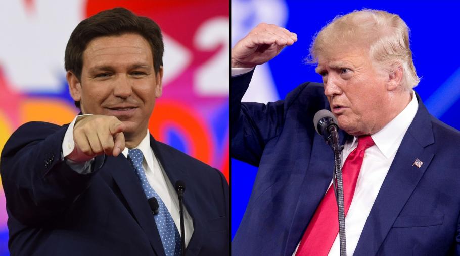 Ron DeSantis și Donald Trump Ron DeSantis și Donald Trump