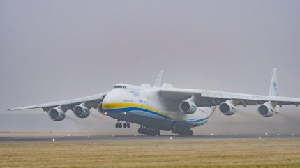 Cel mai mare avion de transport din lume a fost distrus de tirurile ruseşti în Ucraina. Cum arată Mriya