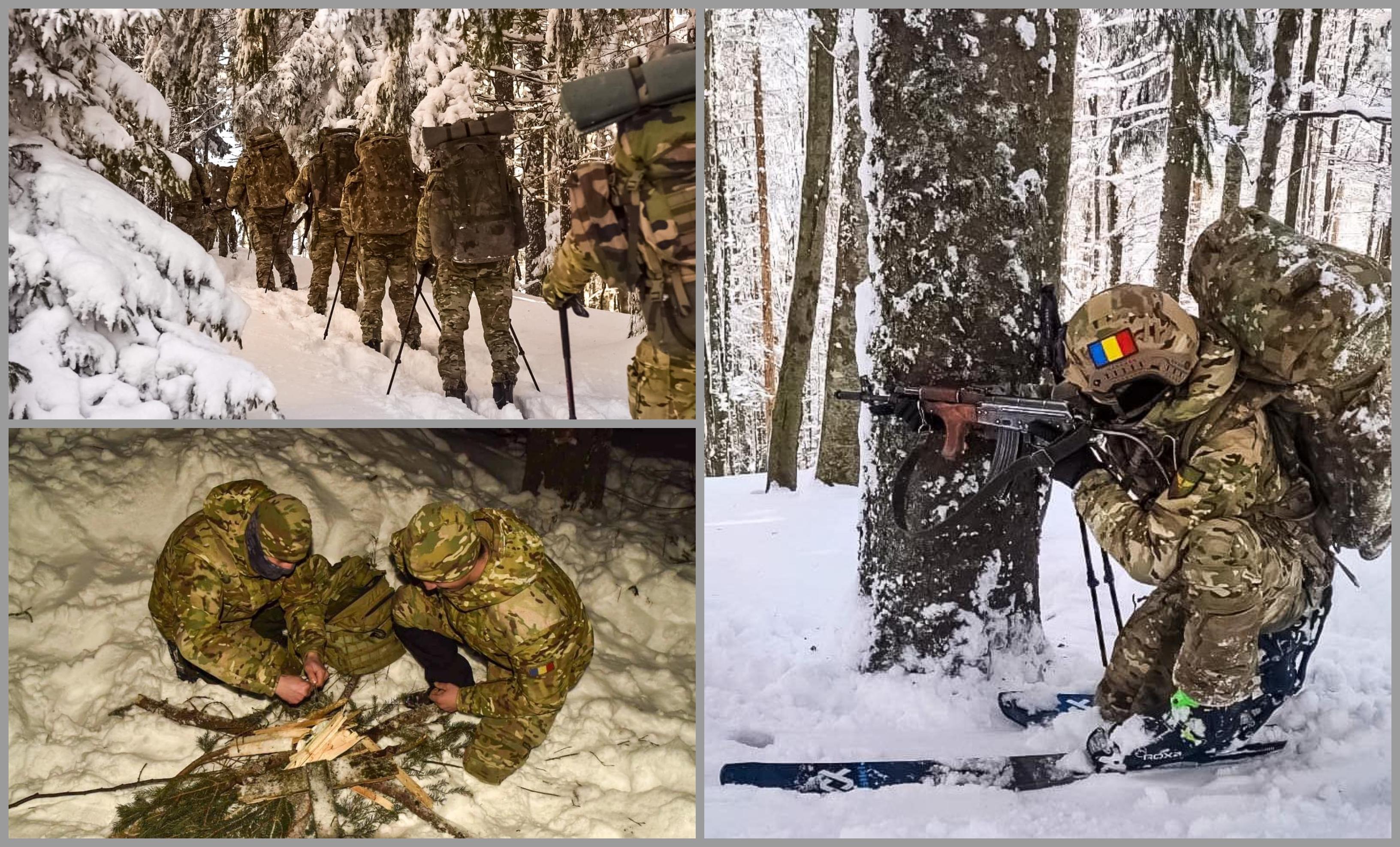 Militarii Batalionului 53 Comando au dat start provocărilor anului de instrucţie 2022 cu o tabără de instrucţie la munte