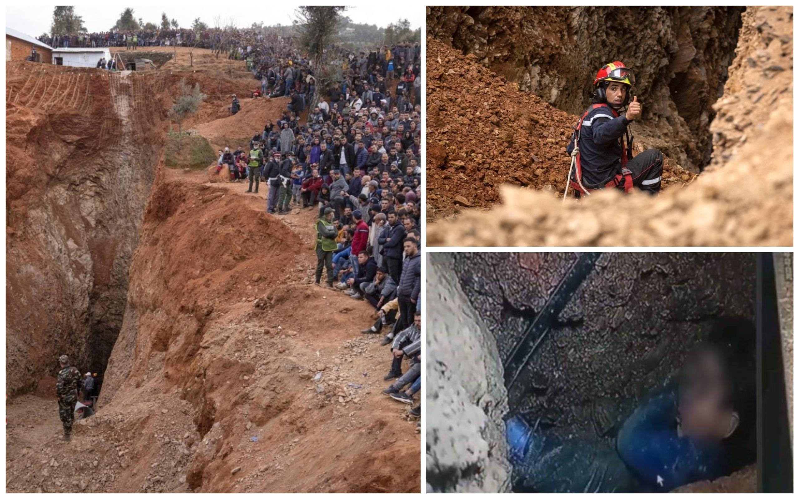 ”Aproape am ajuns”. Operațiunea de salvare a copilului de 5 ani, căzut în fântână, în Maroc, a intrat în linie dreaptă