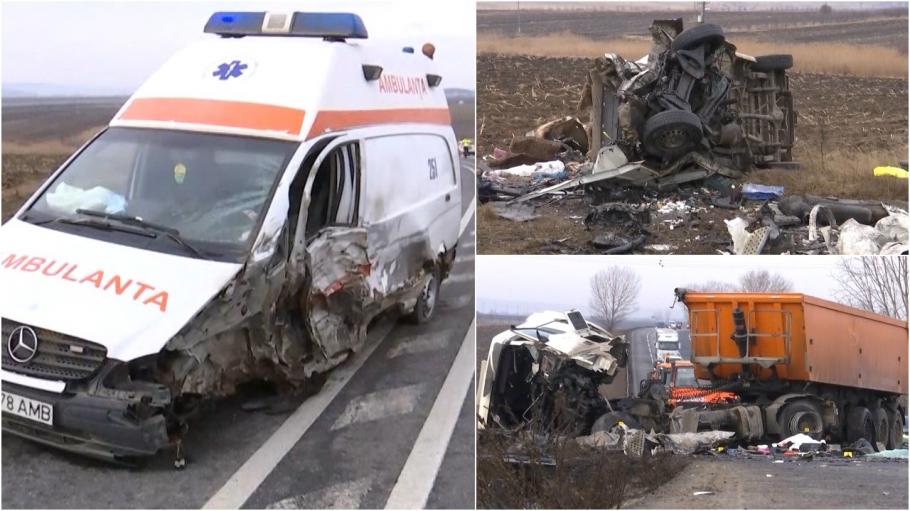 Prima reacţie a şoferului Ambulanţei implicată în carnagiul din Iaşi în care au decedat 7 oameni: "Puneam mâna pe unu, mort. Puneam pe altul, rece, mort". Ce i-au reproşat martorii Prima reacţie a şoferului Ambulanţei implicată în carnagiul din Iaşi în care au decedat 7 oameni: "Puneam mâna pe unu, mort. Puneam pe altul, rece, mort". Ce i-au reproşat martorii
