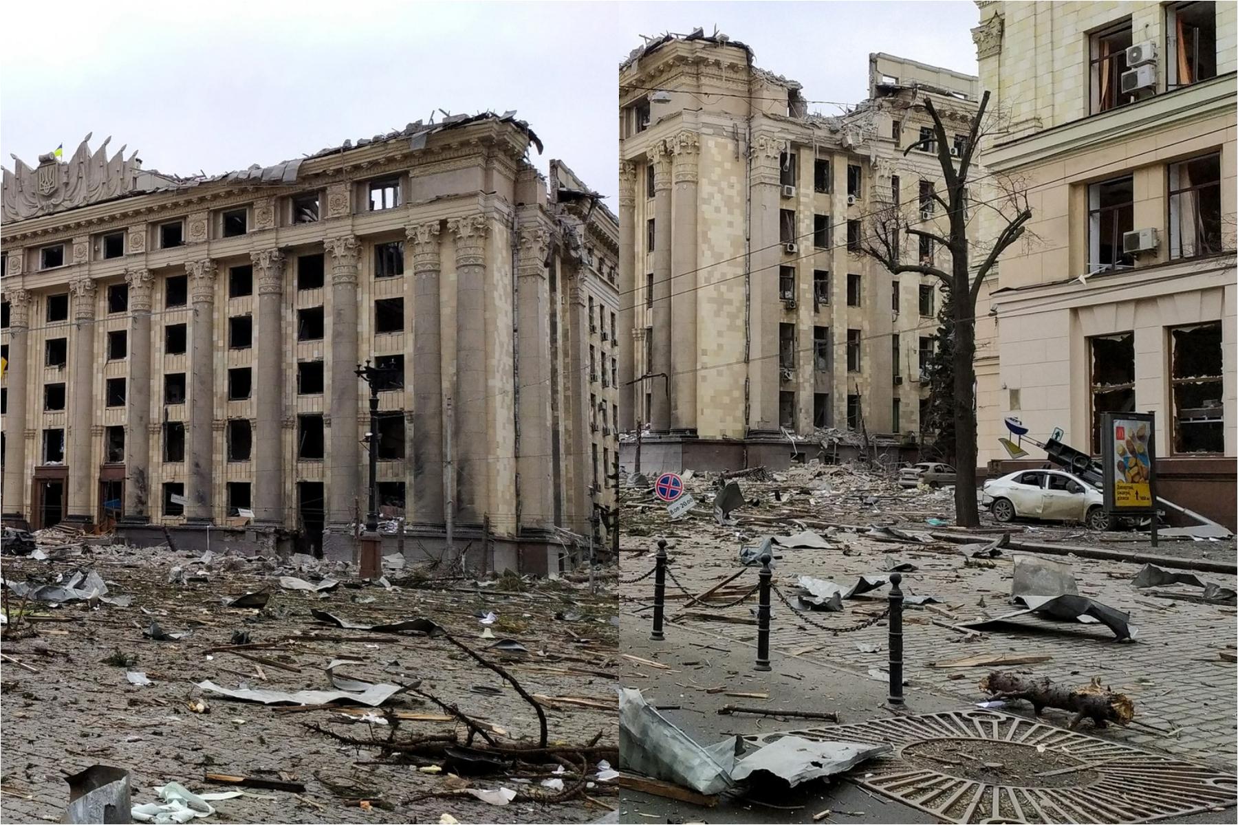 Rușii au dezlănțuit iadul în Harkov. Ce a lăsat armata rusă în urma ei