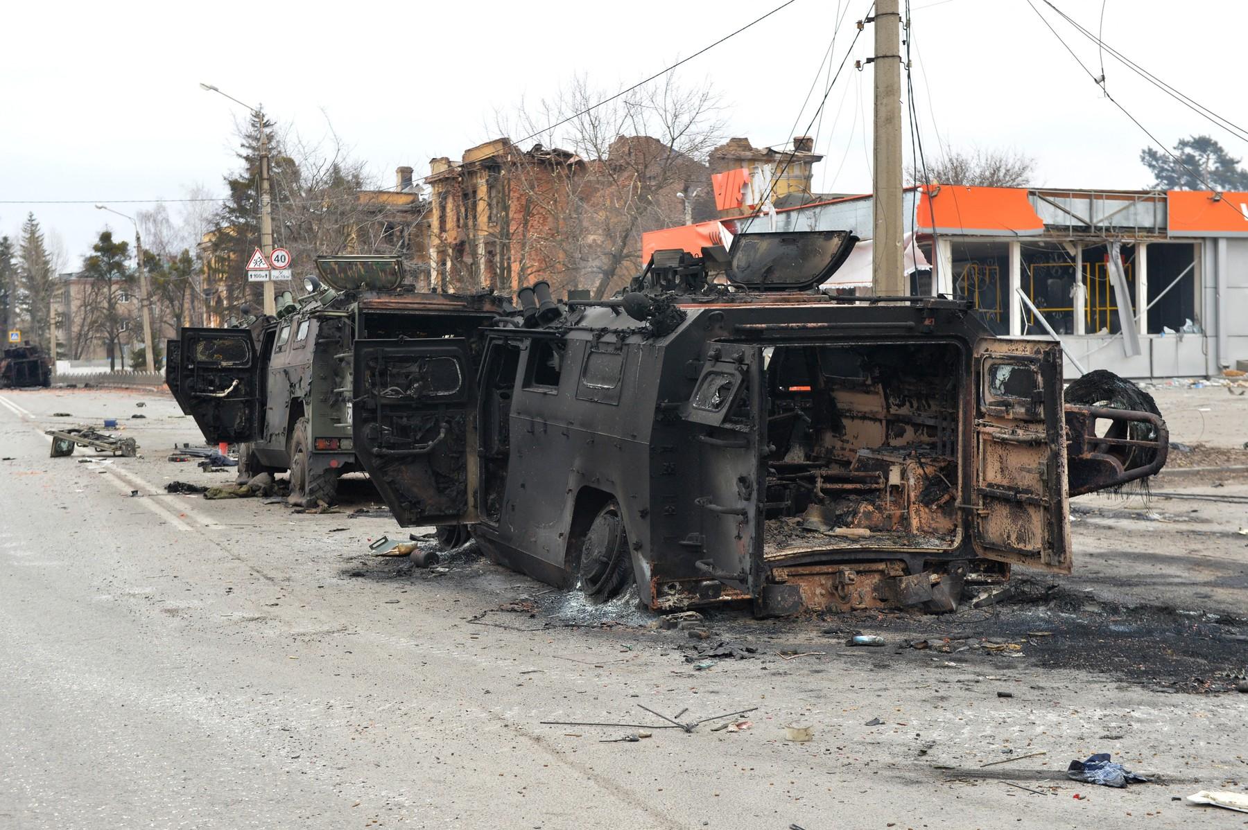 Rușii au dezlănțuit iadul în Harkov. Piața centrală distrusă ca după Al Doilea Război Mondial. Ce a lăsat armata rusă în urma ei