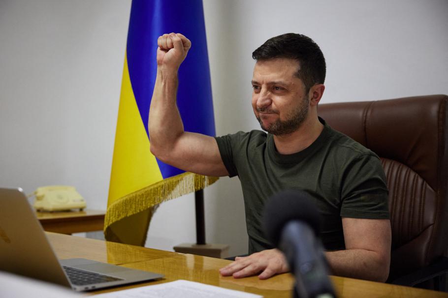 Zelenski: Rusia vrea să umilească poporul ucrainean, să-l pună în genunchi, să îi ia pâinea şi apa din mâini Zelenski: Rusia vrea să umilească poporul ucrainean, să-l pună în genunchi, să îi ia pâinea şi apa din mâini