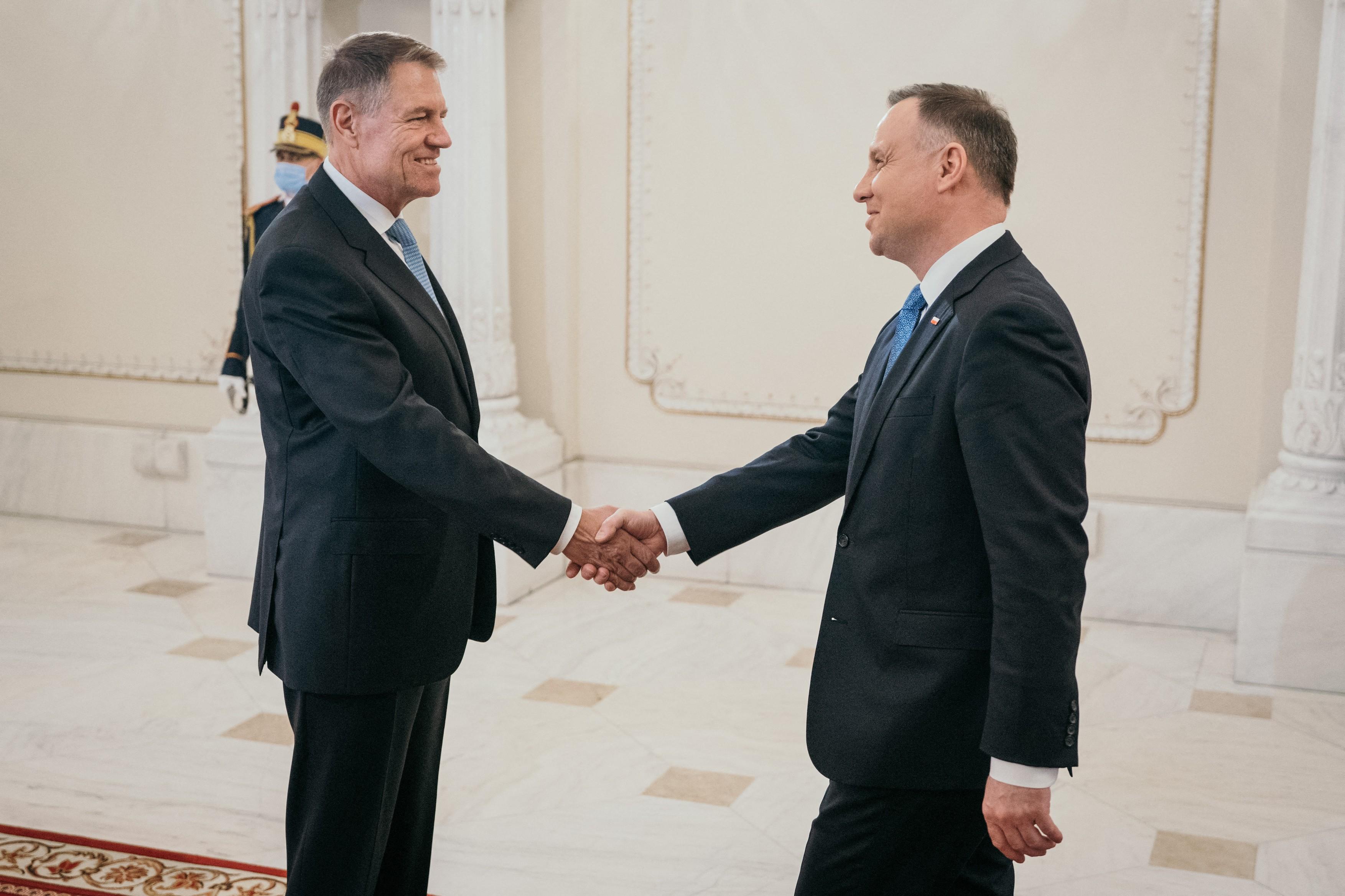 Preşedintele Poloniei, primit la Palatul Cotroceni. Klaus Iohannis şi Andrzej Duda susţin o conferinţă de presă, LIVE, ORA 17.00