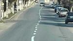 Val de ironii, după ce o stradă din Drăgăşani a fost marcată strâmb de către lucrătorii Direcţiei Servicii Publice. Cum au reacţionat autorităţile