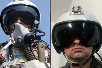 Moonfish şi Juice, piloţi militari din Ucraina