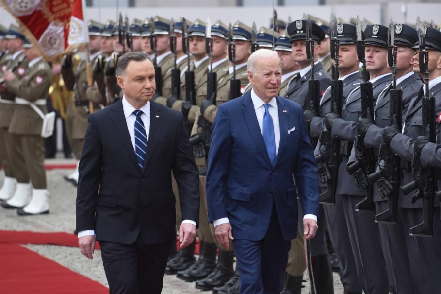 Joe Biden, vizită în Polonia Joe Biden, vizită în Polonia