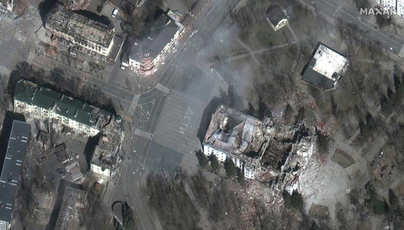 Noi imagini din satelit cu dezastrul din Mariupol Noi imagini din satelit cu dezastrul din Mariupol