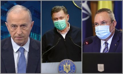 Mircea Geoană (stânga), Alexandru Rafila (centru) şi NIcolae Ciucă (dreapta) se află în topul încrederii românilor