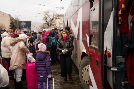 Ucrainienii fug din Odessa