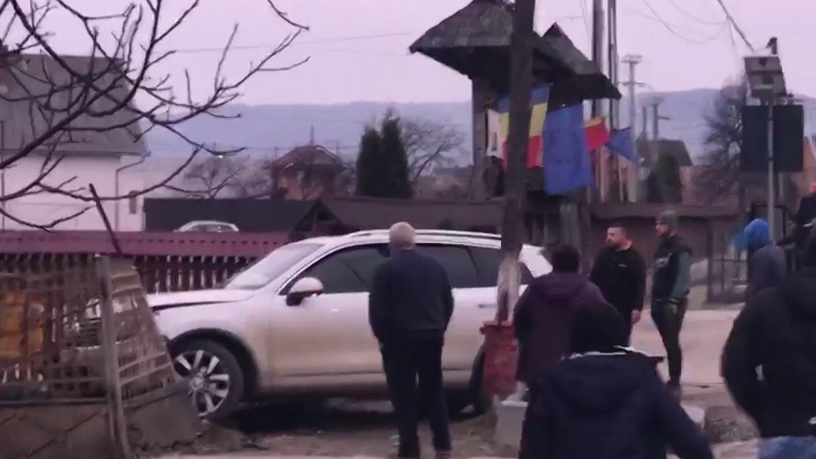 Accident pe o şosea din Maramureş