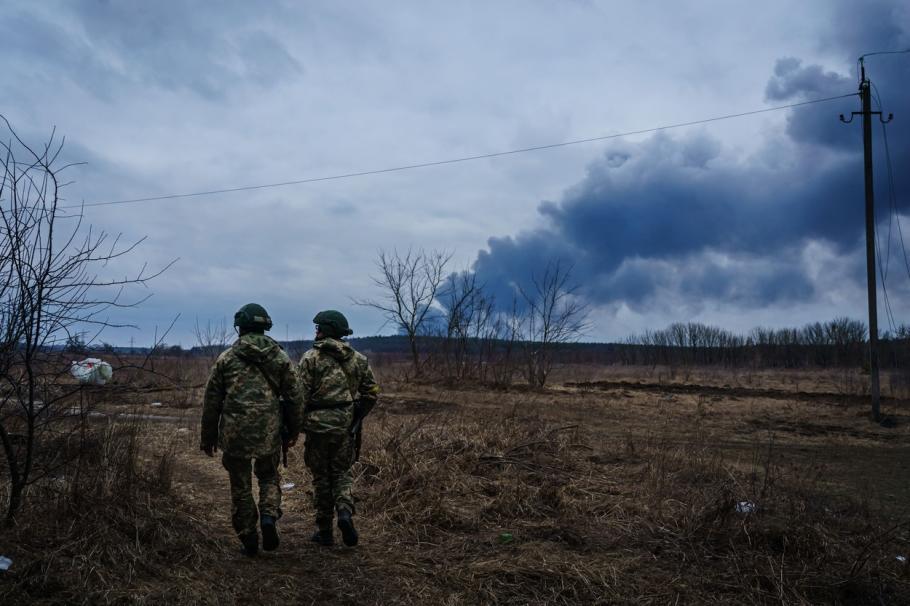 Soldaţi ruşi pe frontul din Ucraina Soldaţi ruşi pe frontul din Ucraina