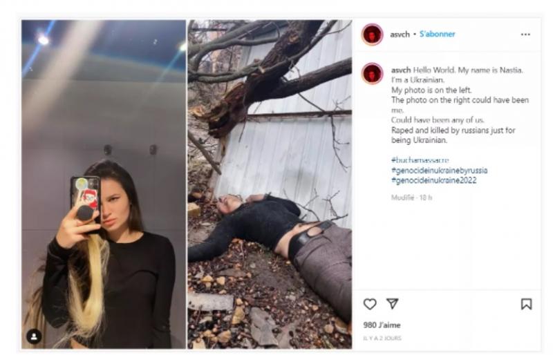 Jurnaliștii francezi au demontat 3 postări "fake" care insinuau că masacrul de la Bucha a fost înscenat