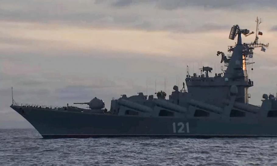 "Moskva", nava amiral a flotei ruse, s-a scufundat în Marea Neagră cu două focoase nucleare la bord? Ipoteza care dă fiori, inclusiv României