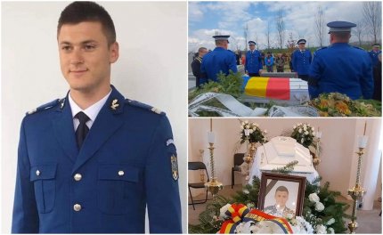 "În loc de tort, vom aprinde o lumânare". Sebatian ar fi împlinit astăzi 25 de ani. Tânărul jandarm sătmărean a fost înmormântat cu onoruri militare