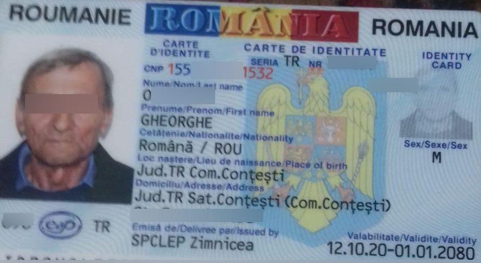 Gheorghe O. a primit un alt CNP, nu doar o nouă serie de buletin, când şi-a schimbat cartea de identitate