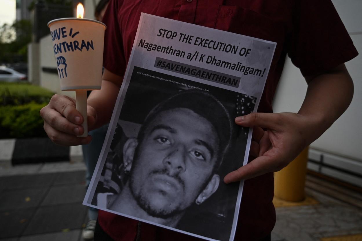 Un bărbat care suferea de o boală mentală, executat în Singapore pentru trafic de droguri