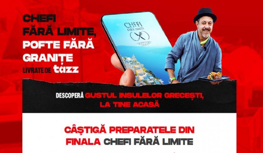 Câştigă meniul concurentului câștigător din finala Chefi fără limite! Simte-te ca un adevărat Chef la degustare Câştigă meniul concurentului câștigător din finala Chefi fără limite! Simte-te ca un adevărat Chef la degustare