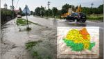 Cod portocaliu de ploi în 5 judeţe din Moldova. Cantităţi însemnate de precipitaţii şi în alte 25 de judeţe