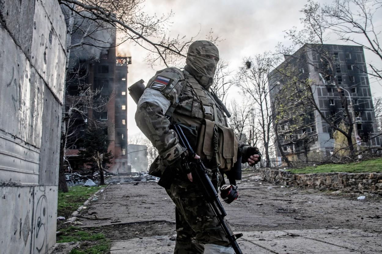 militar rus în Donbas