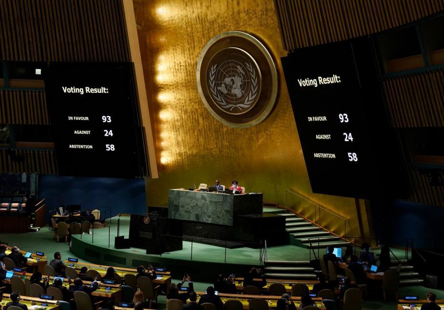 Ce țări s-au opus când s-a votat suspendarea Rusiei din Consiliul ONU pentru Drepturile Omului