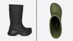 Ultimul răcnet în materie de cizme: Cât costă noii "gumari" de la Balenciaga, făcuți complet din cauciuc